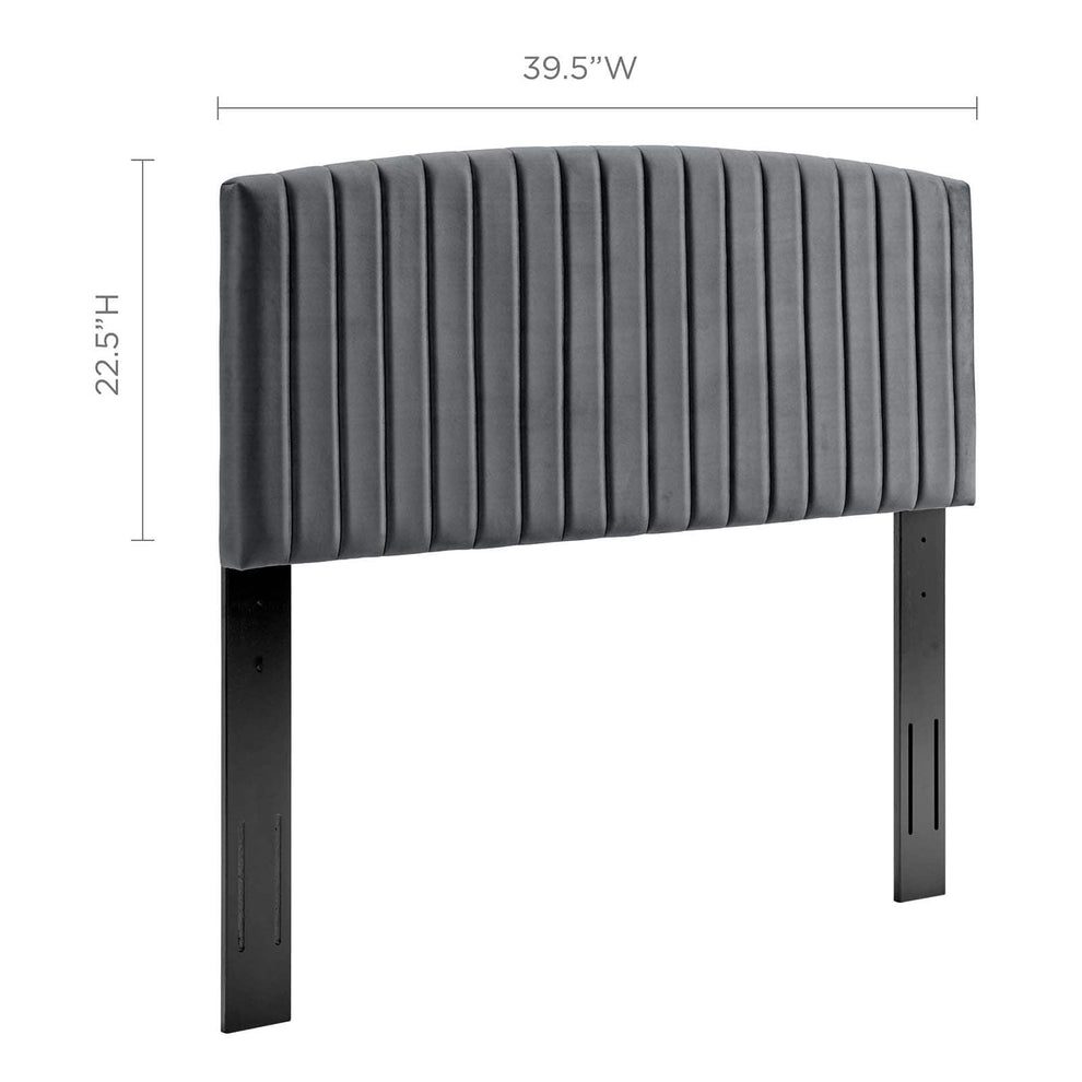 Modway Rebecca Performance Velvet Twin Headboard - MOD-6140 | Headboards | Modishstore - 3