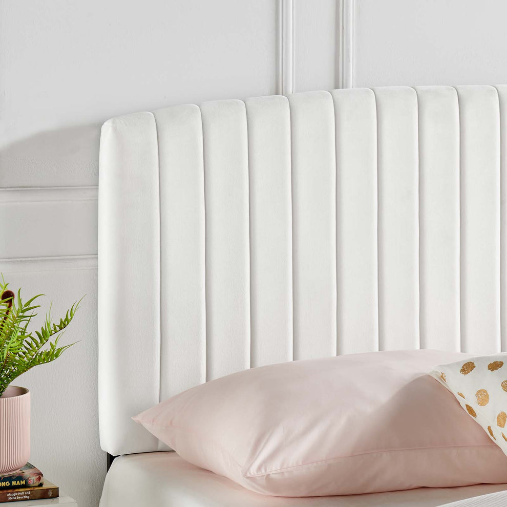 Modway Rebecca Performance Velvet Twin Headboard - MOD-6140 | Headboards | Modishstore - 37