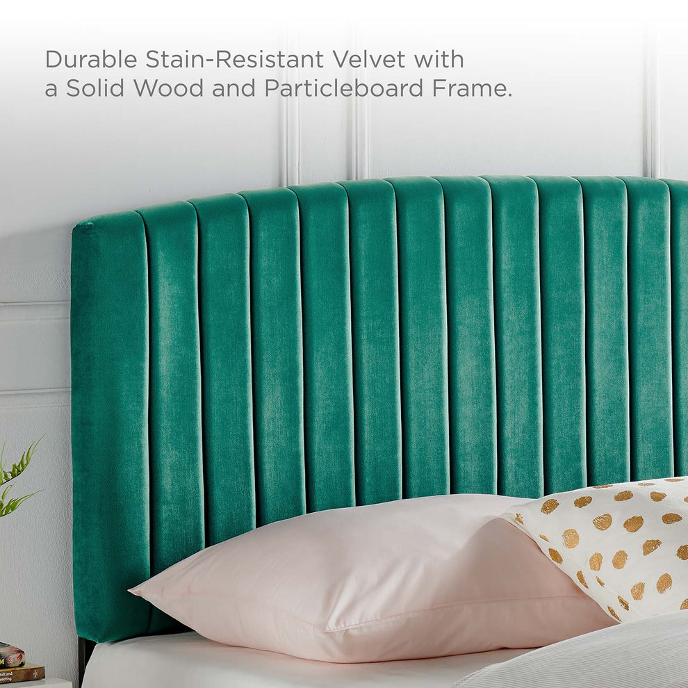 Modway Rebecca Performance Velvet Full / Queen Headboard - MOD-6141 | Headboards | Modishstore - 31