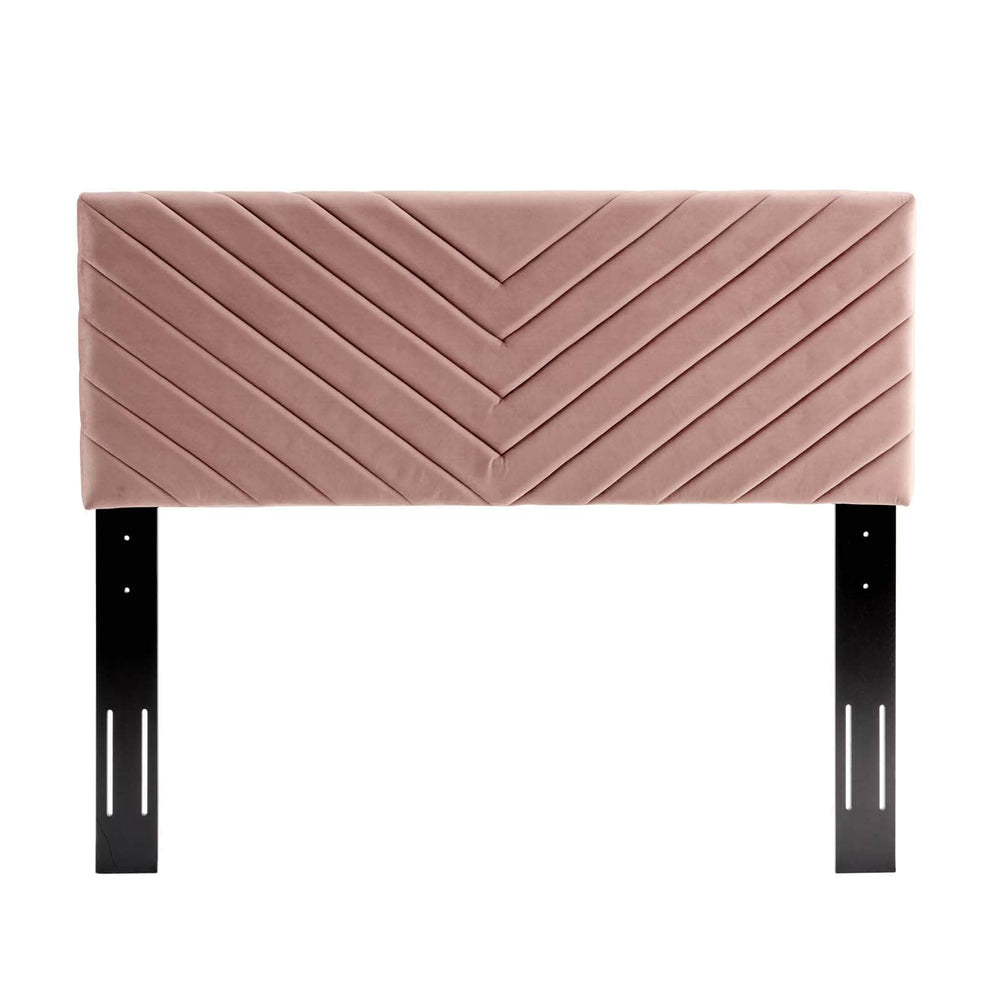 Modway Alyson Angular Channel Tufted Performance Velvet Full / Queen Headboard - MOD-6144 | Headboards | Modishstore - 12