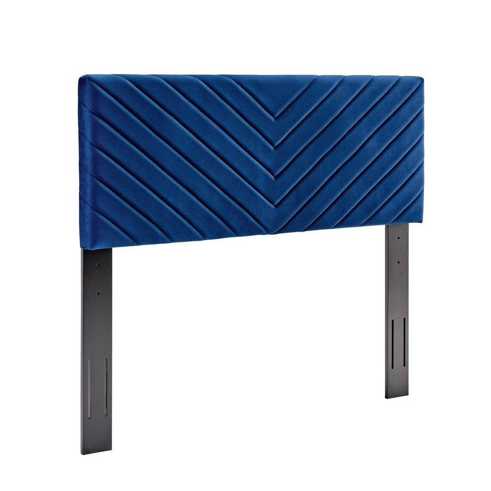 Modway Alyson Angular Channel Tufted Performance Velvet Full / Queen Headboard - MOD-6144 | Headboards | Modishstore - 17