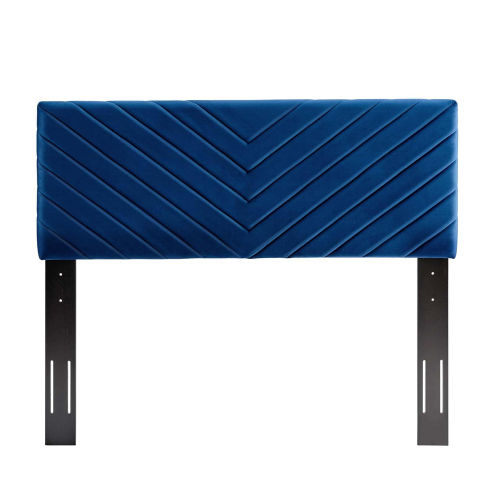Modway Alyson Angular Channel Tufted Performance Velvet Full / Queen Headboard - MOD-6144 | Headboards | Modishstore - 19