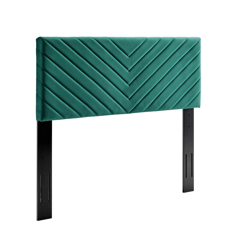 Modway Alyson Angular Channel Tufted Performance Velvet Full / Queen Headboard - MOD-6144 | Headboards | Modishstore - 24
