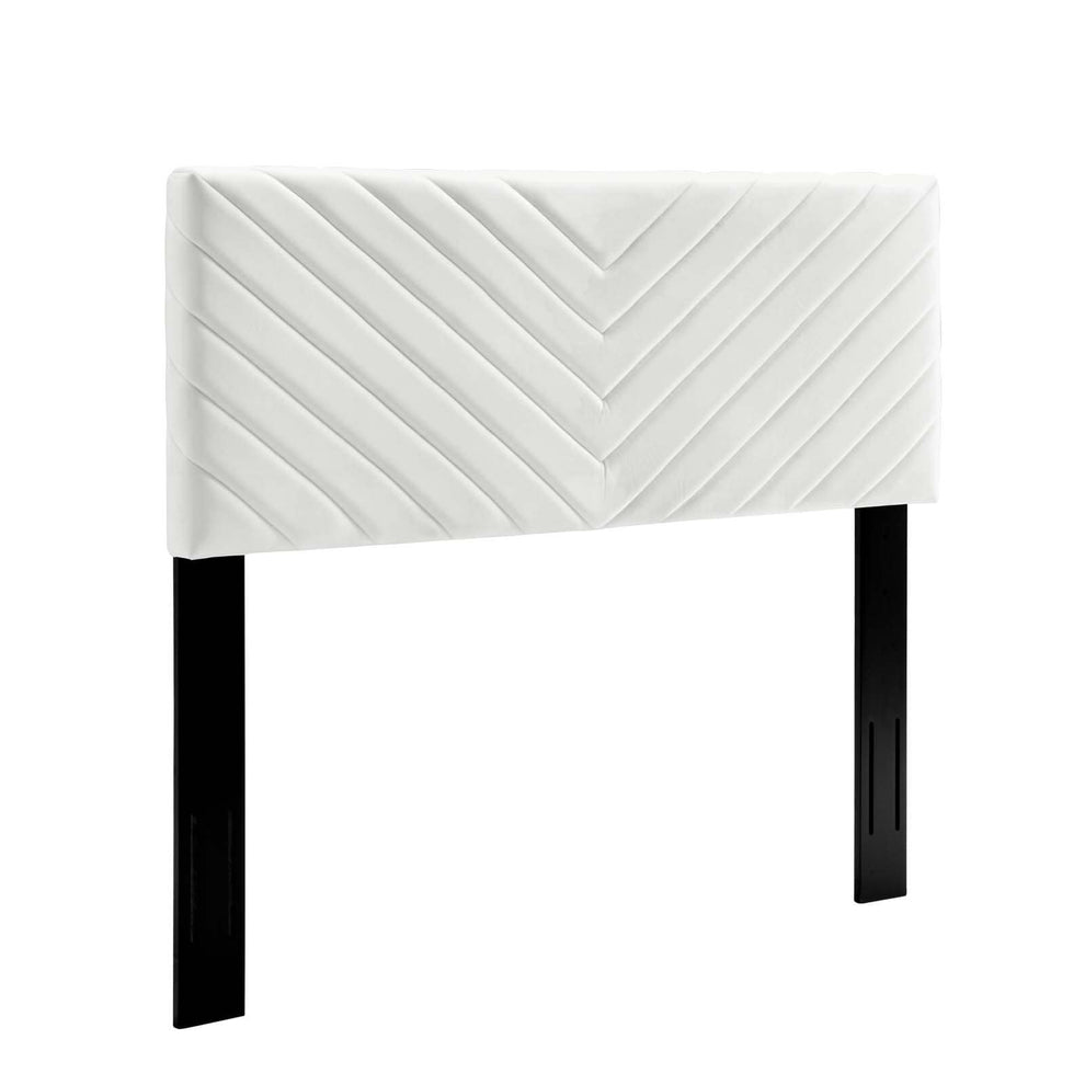 Modway Alyson Angular Channel Tufted Performance Velvet Full / Queen Headboard - MOD-6144 | Headboards | Modishstore - 32