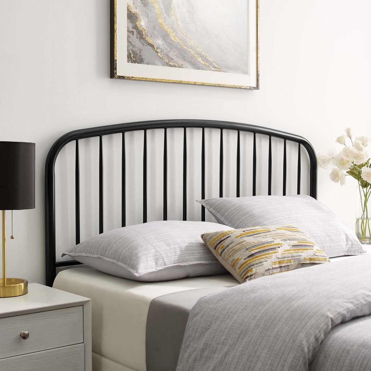 Nova Full Metal Headboard By Modway - MOD-6149 | Headboards | Modishstore - 1