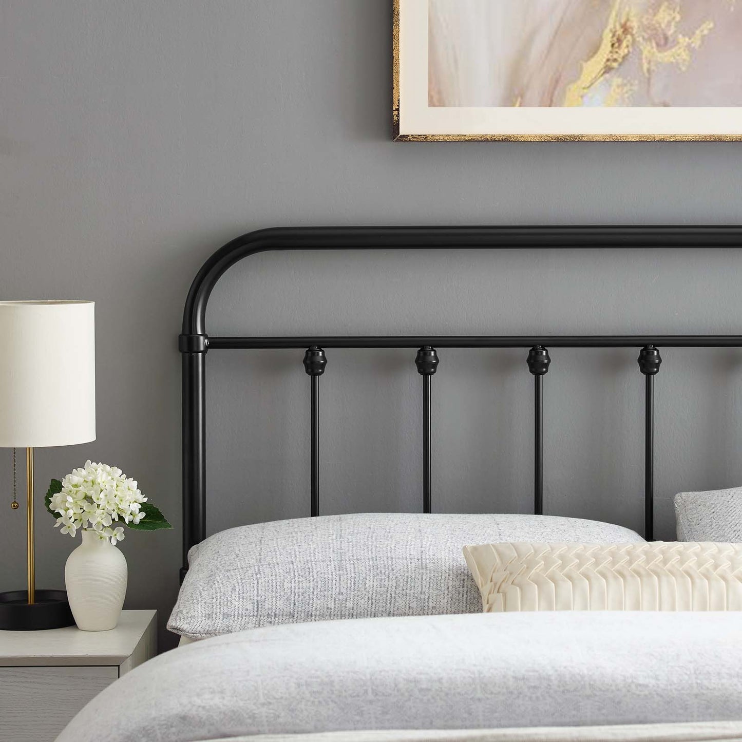 Sage Full Metal Headboard By Modway - MOD-6153 | Headboards | Modishstore - 5