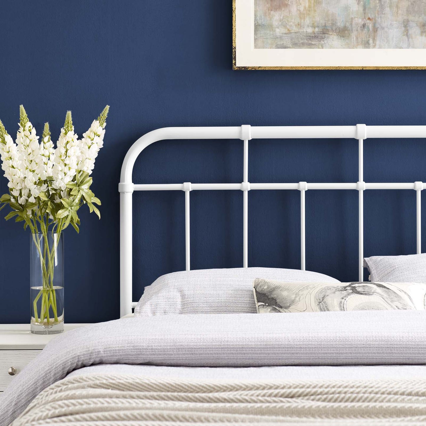 Alessia Queen Metal Headboard By Modway - MOD-6162 | Headboards | Modishstore - 23