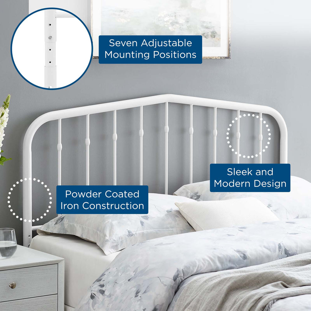 Lennon Full Metal Headboard By Modway - MOD-6165 | Headboards | Modishstore - 27