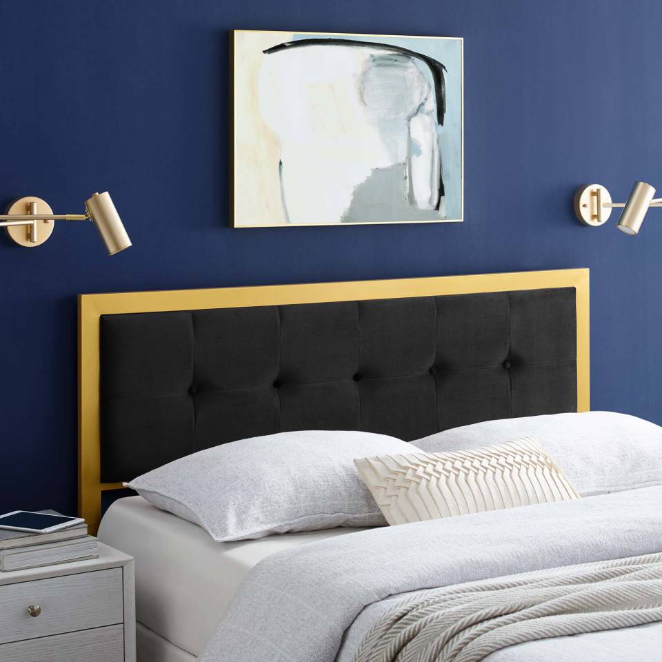 Modway Teagan Tufted King Performance Velvet Headboard - MOD-6179 | Headboards | Modishstore - 1