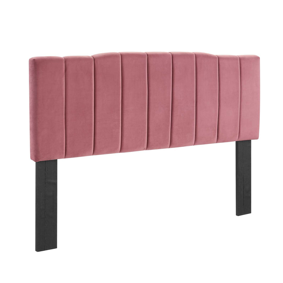 Camilla Channel Tufted King/California King Performance Velvet Headboard By Modway - MOD-6183 | Headboards | Modishstore - 2