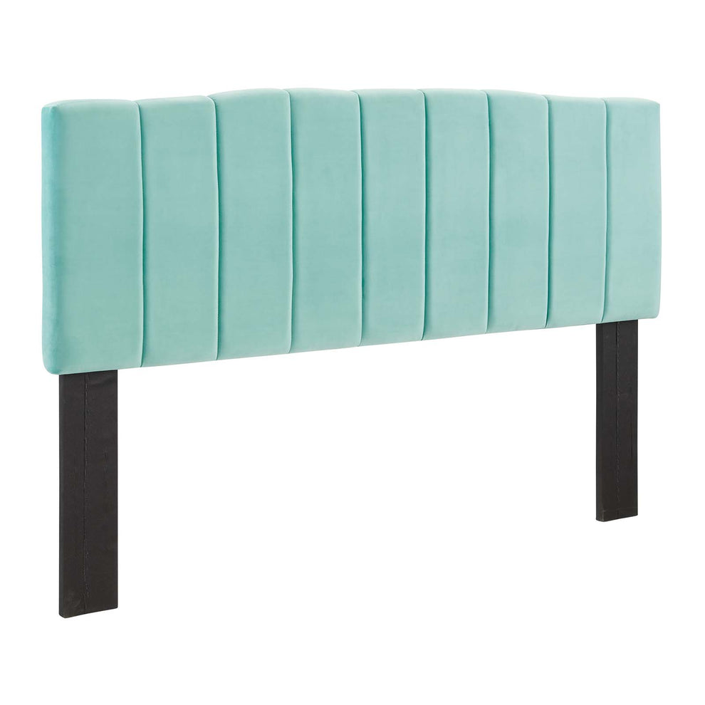 Camilla Channel Tufted King/California King Performance Velvet Headboard By Modway - MOD-6183 | Headboards | Modishstore - 9