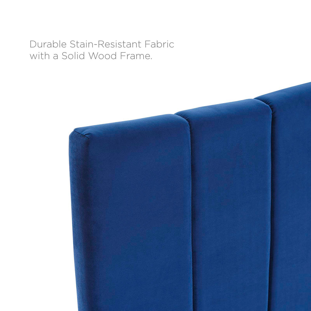 Camilla Channel Tufted King/California King Performance Velvet Headboard By Modway - MOD-6183 | Headboards | Modishstore - 19