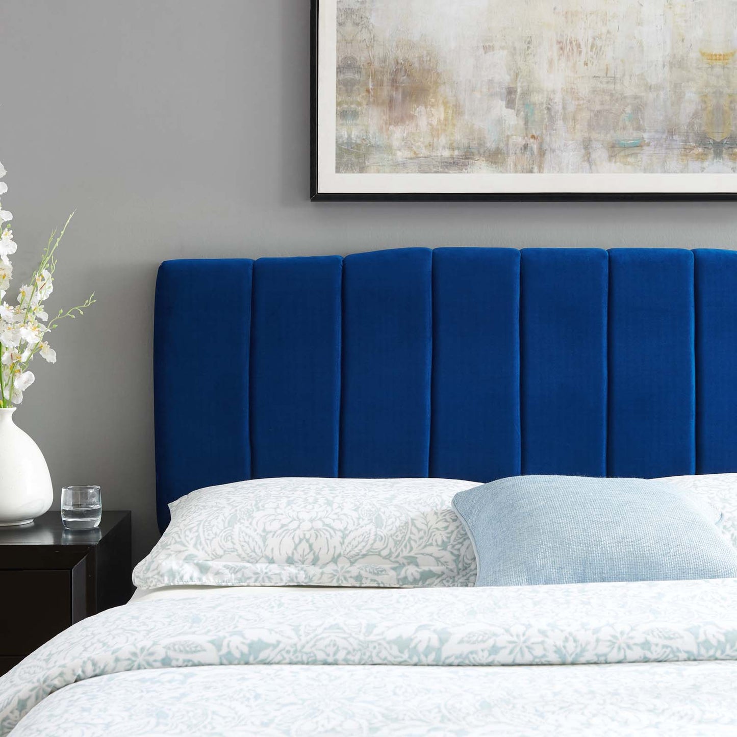 Camilla Channel Tufted King/California King Performance Velvet Headboard By Modway - MOD-6183 | Headboards | Modishstore - 21
