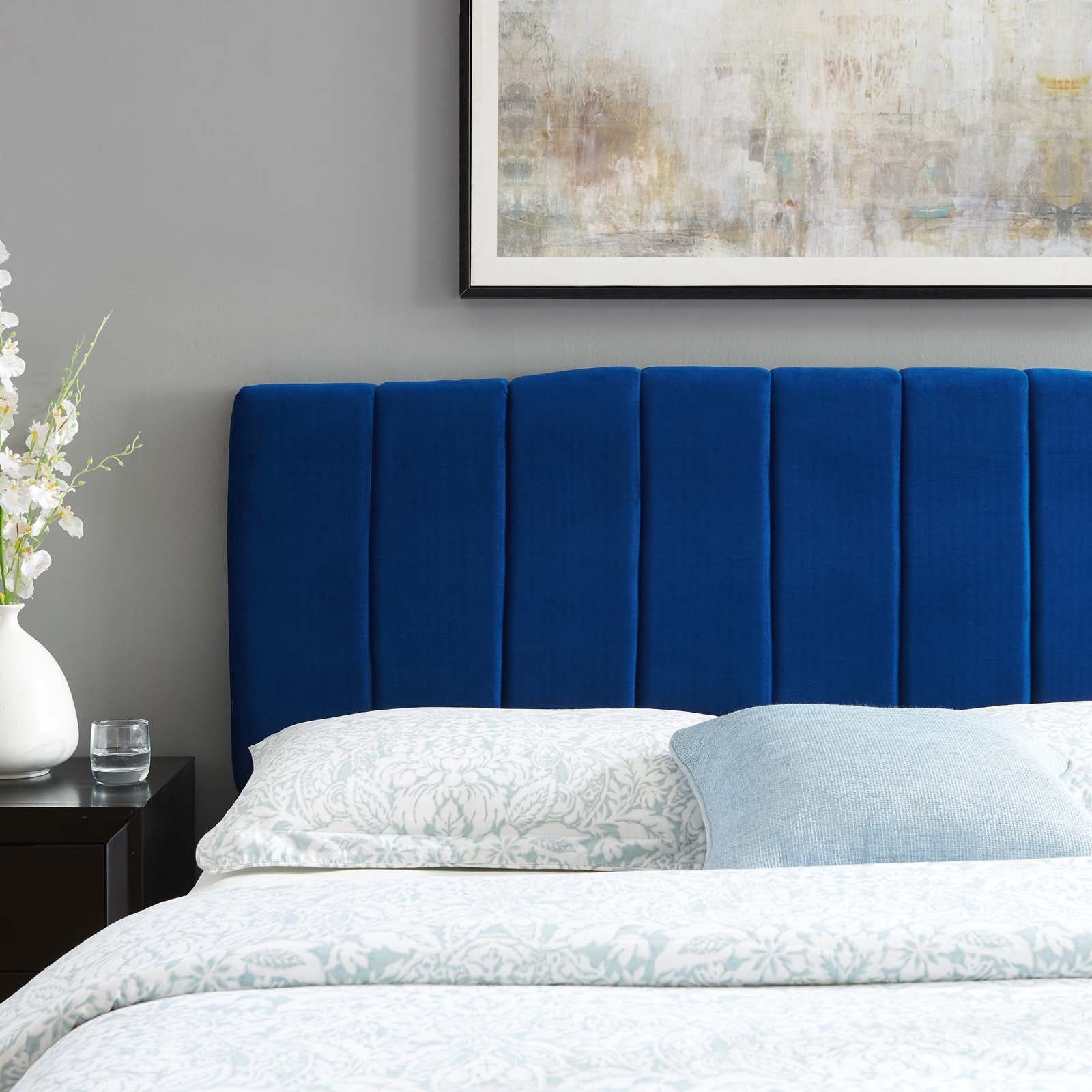 Camilla Channel Tufted King/California King Performance Velvet Headboard By Modway - MOD-6183 | Headboards | Modishstore - 21