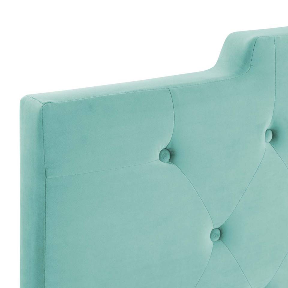 Modway Juliet Tufted King/California King Performance Velvet Headboard - MOD-6186 | Headboards | Modishstore - 4