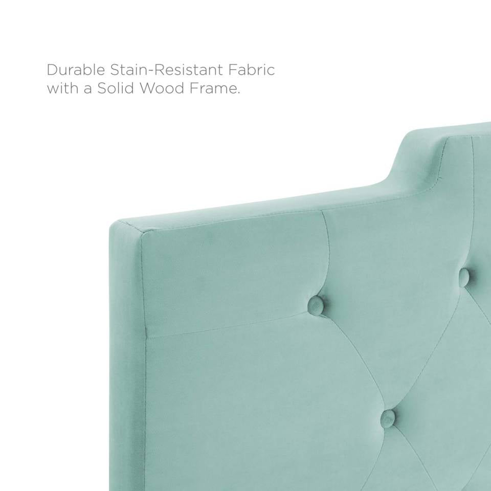 Modway Juliet Tufted King/California King Performance Velvet Headboard - MOD-6186 | Headboards | Modishstore - 5