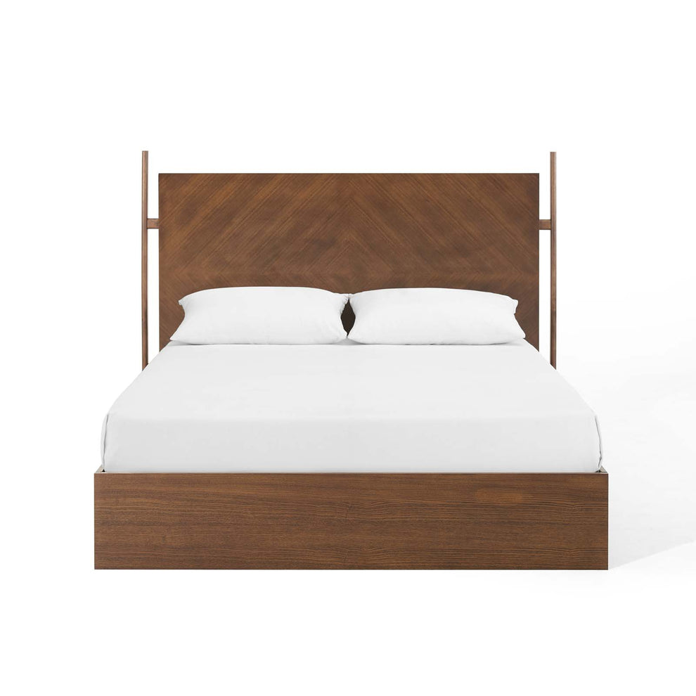 Kali Wood Queen Platform Bed By Modway - MOD-6192 | Beds | Modishstore - 5
