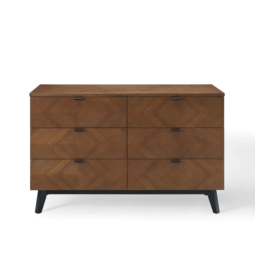 Modway Kali Wood Dresser in Walnut - MOD-6194 | Dressers | Modishstore - 2