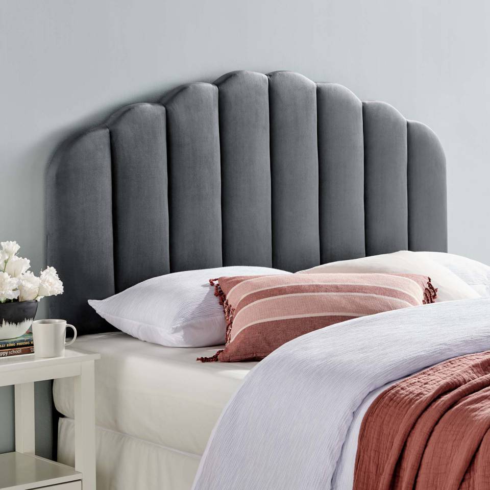 Modway Veronique Full/Queen Performance Velvet Headboard - MOD-6207 | Headboards | Modishstore - 1