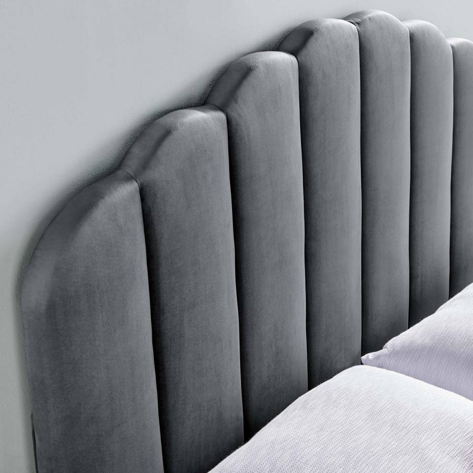 Modway Veronique King/California King Performance Velvet Headboard - MOD-6208 | Headboards | Modishstore - 1