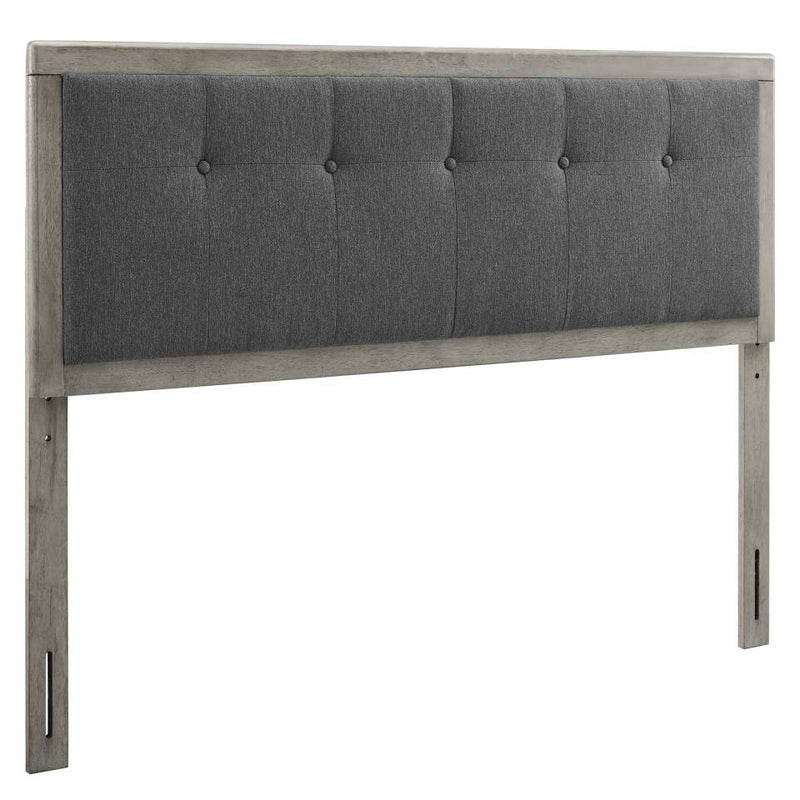 Modway Draper Tufted Twin Fabric and Wood Headboard - MOD-6224 | Headboards | Modishstore - 11