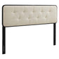 Modway Collins Tufted Queen Fabric and Wood Headboard | Headboards | Modishstore-2