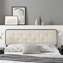 Modway Collins Tufted Queen Fabric and Wood Headboard - MOD-6234