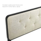 Modway Collins Tufted King Fabric and Wood Headboard | Headboards | Modishstore-5