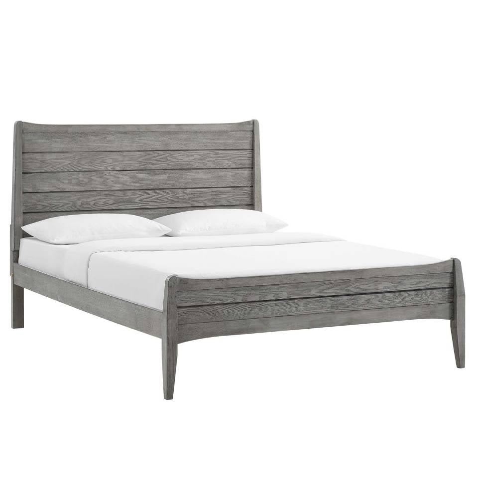 Modway Georgia King Wood Platform Bed - MOD-6239 | Beds | Modishstore - 8