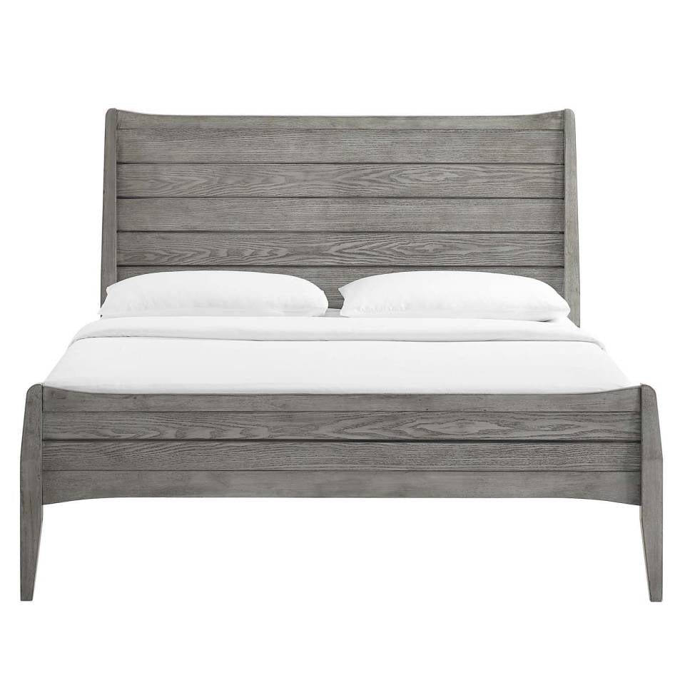 Modway Georgia King Wood Platform Bed - MOD-6239 | Beds | Modishstore - 2