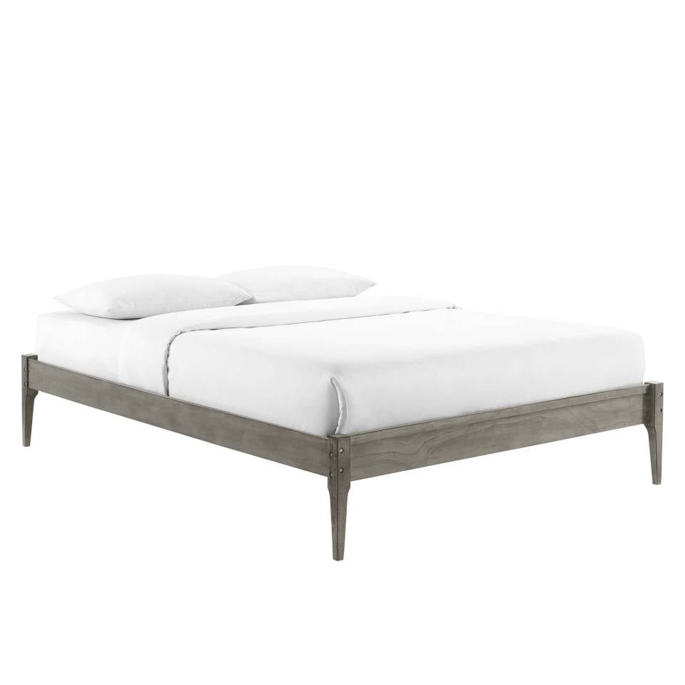 Modway June Full Wood Platform Bed Frame - MOD-6245 | Beds | Modishstore - 1