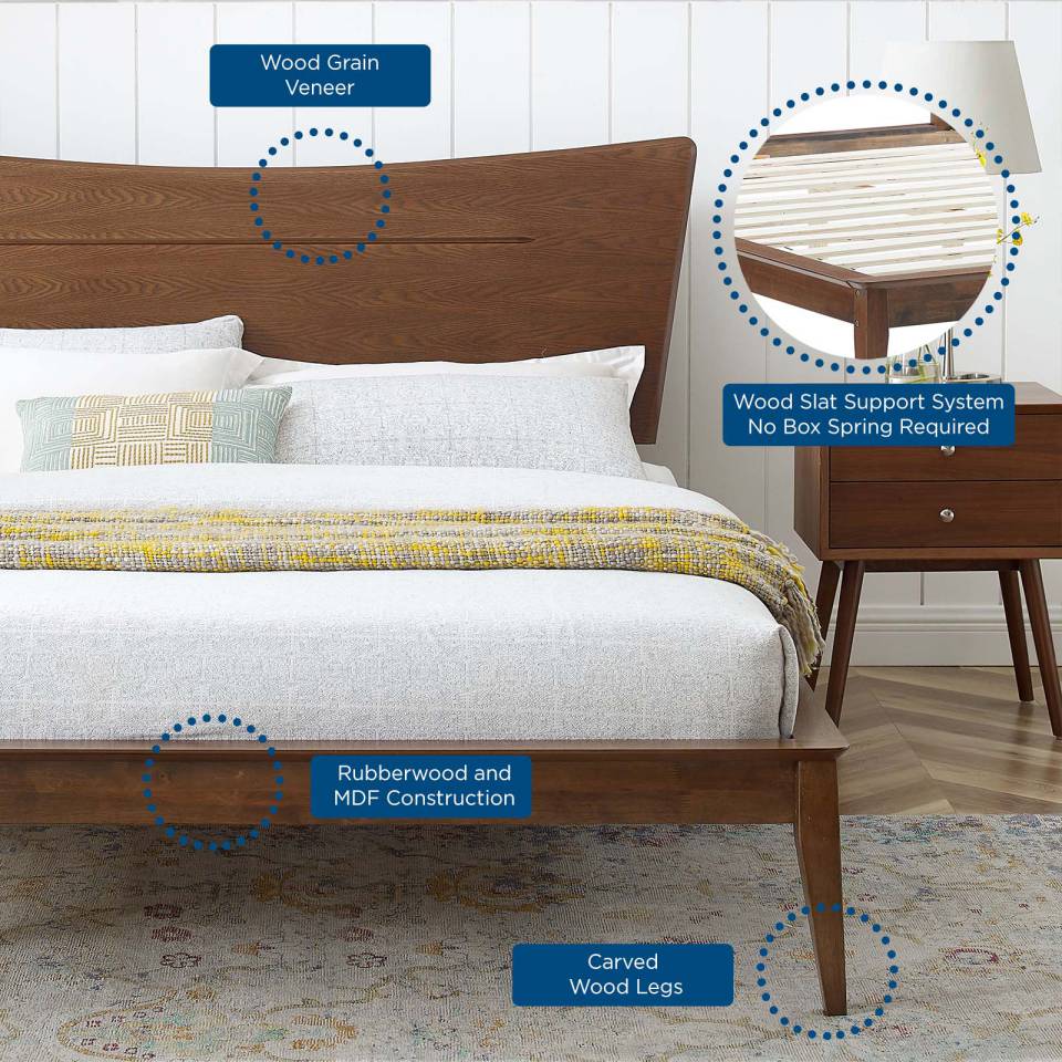 Modway Astra Full Wood Platform Bed - MOD-6249 | Beds | Modishstore - 6