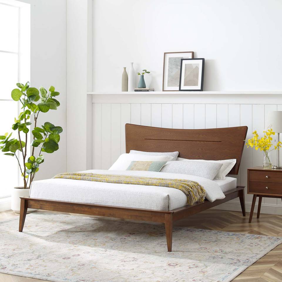 Modway Astra King Wood Platform Bed - MOD-6251 | Beds | Modishstore - 1