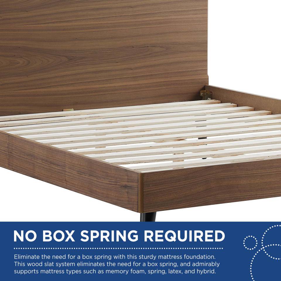 Modway Bronwen Full Wood Platform Bed | Beds | Modishstore-5