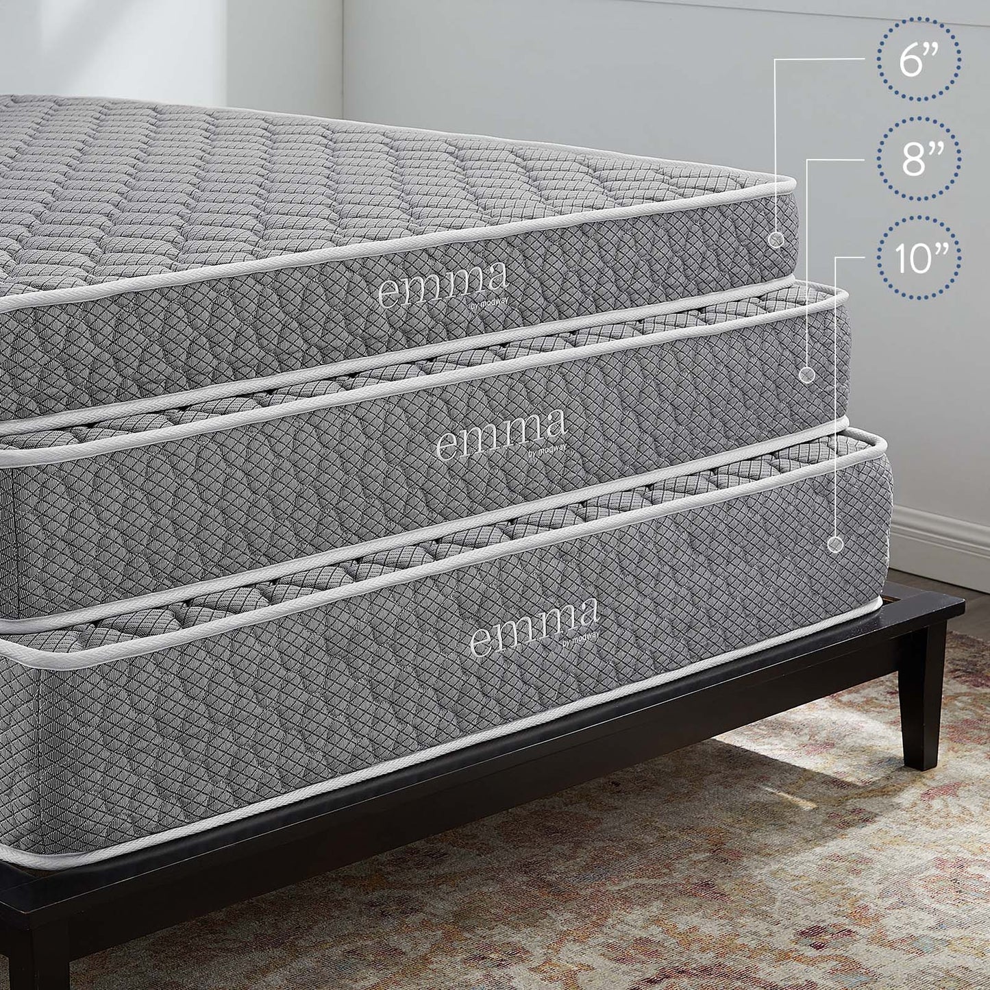 Modway Emma 10" Full Mattress - MOD-6261 | Mattresses | Modishstore - 10