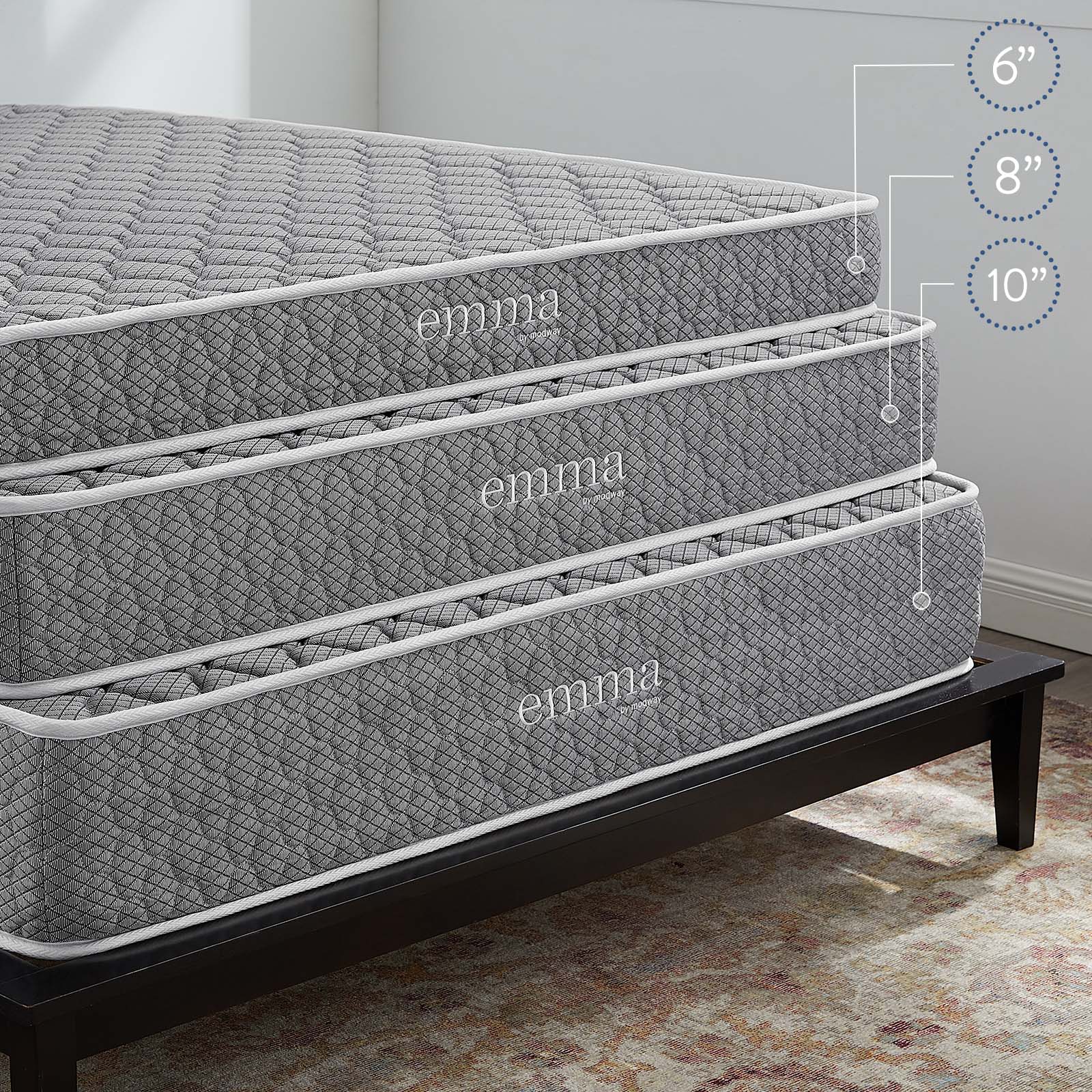 Modway Emma 10" King Mattress - MOD-6263 | Mattresses | Modishstore - 8