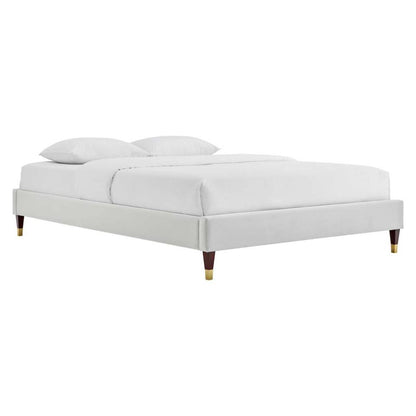 Modway Harlow Twin Performance Velvet Platform Bed Frame - MOD-6268 | Beds | Modishstore - 8
