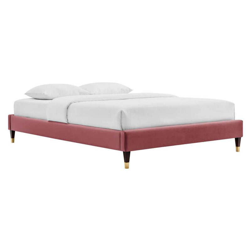 Modway Harlow Full Performance Velvet Platform Bed Frame - MOD-6269 | Modishstore - 8