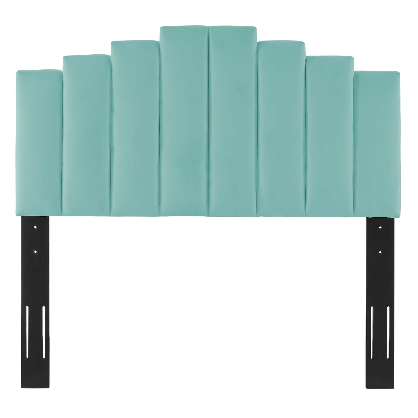 Noelle Performance Velvet Twin Headboard By Modway - MOD-6276 | Headboards | Modishstore - 18