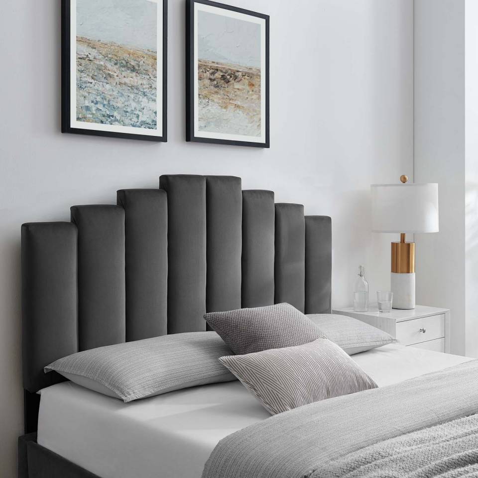 Modway Noelle Performance Velvet Full/Queen Headboard - MOD-6277 | Headboards | Modishstore - 1