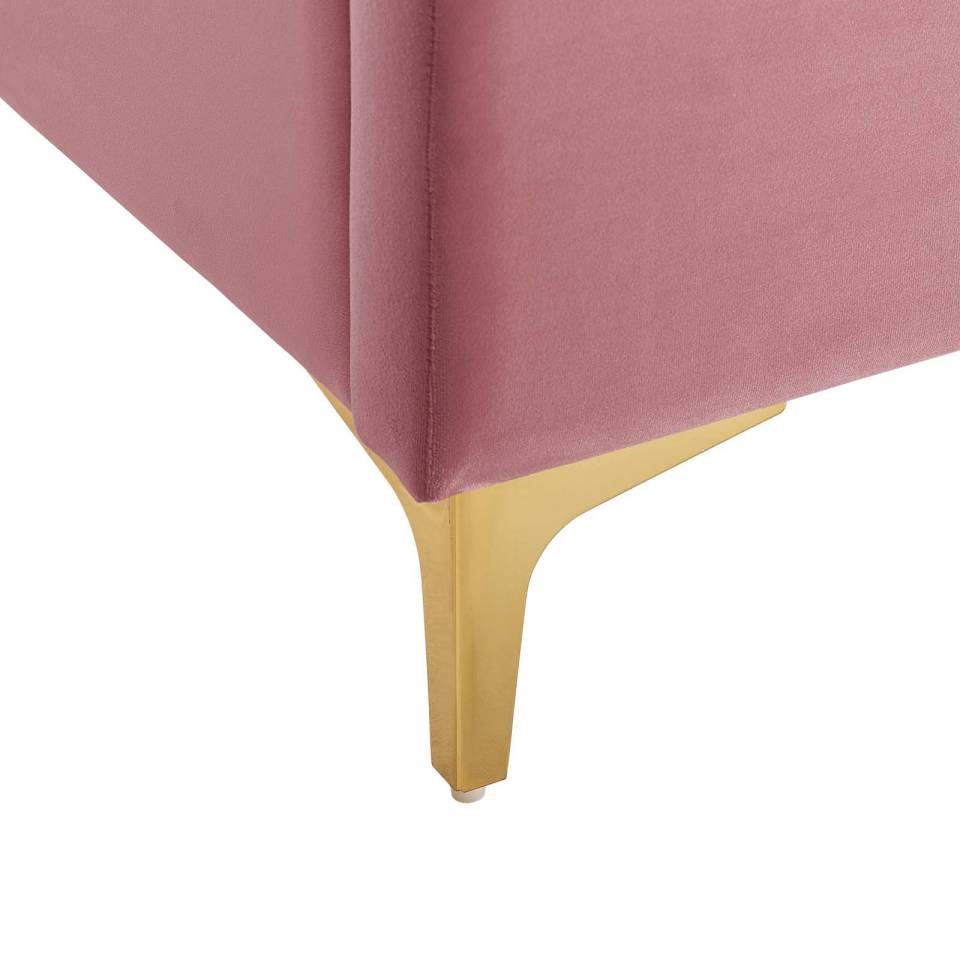 Modway Olivia Queen Performance Velvet Platform Bed - MOD-6280 | Beds | Modishstore - 7