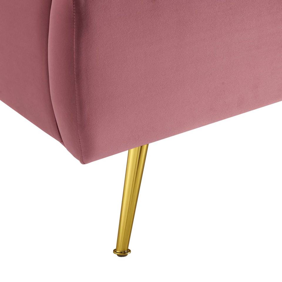 Modway Lana Queen Performance Velvet Wingback Platform Bed - MOD-6282 | Beds | Modishstore - 6