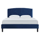 Alessi Performance Velvet Queen Platform Bed By Modway - MOD-6283-CHA | Beds |  Modishstore - 19