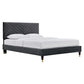 Roxanne Performance Velvet Queen Platform Bed By Modway - MOD-6286 | Beds | Modishstore - 2
