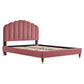 Daisy Performance Velvet Queen Platform Bed By Modway - MOD-6288 | Beds | Modishstore - 9