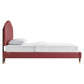 Daisy Performance Velvet Queen Platform Bed By Modway - MOD-6288 | Beds | Modishstore - 10