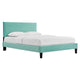 Garcelle Performance Velvet Queen Platform Bed By Modway - MOD-6289 | Beds | Modishstore - 26