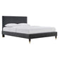 Garcelle Performance Velvet Queen Platform Bed By Modway - MOD-6290 | Beds | Modishstore - 2