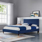 Garcelle Performance Velvet Queen Platform Bed By Modway - MOD-6290 | Beds | Modishstore - 31