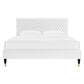 Garcelle Performance Velvet Queen Platform Bed By Modway - MOD-6290 | Beds | Modishstore - 48